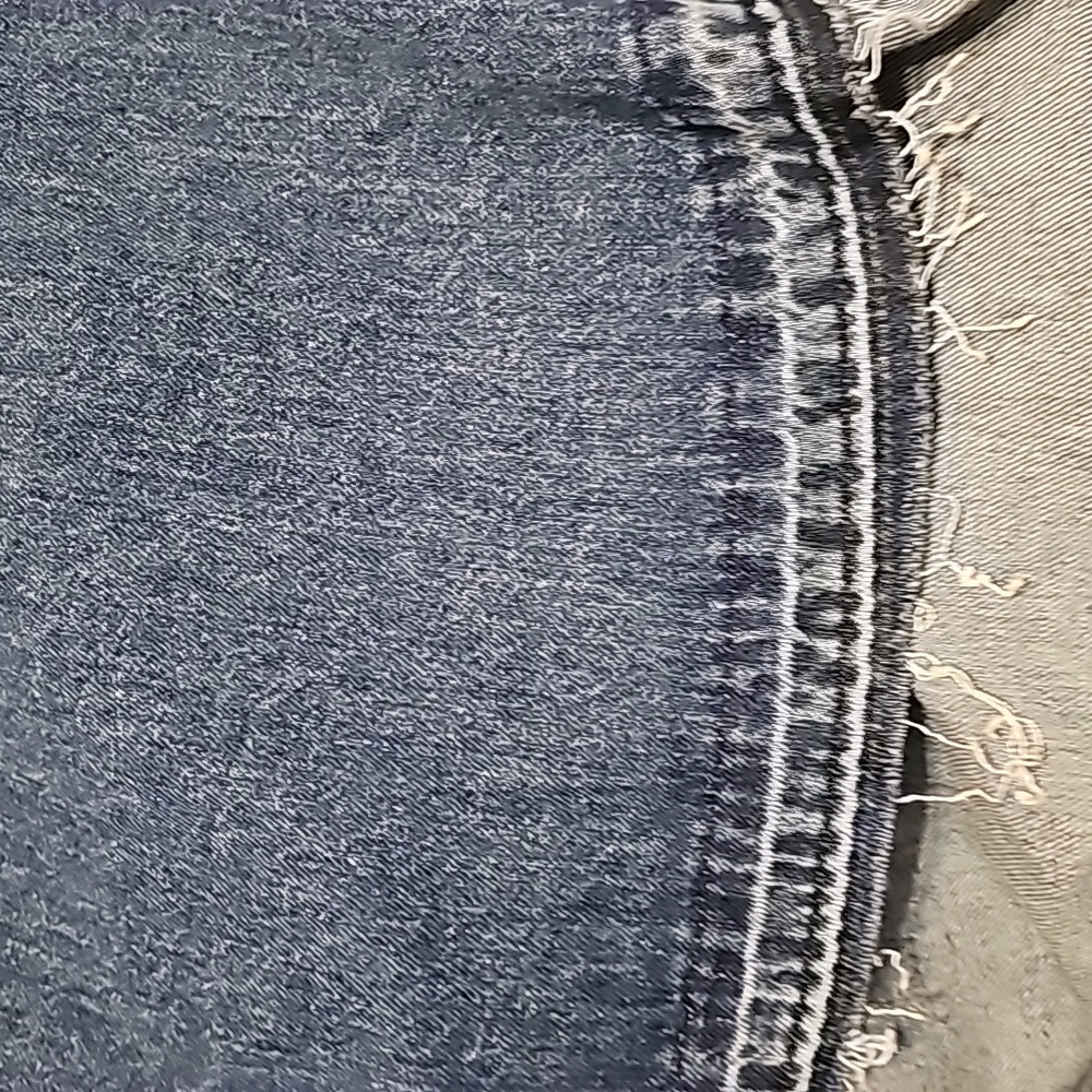 Zara The Tilda Raw Hem Long Line Denim Dress Medium - Picture 9 of 14